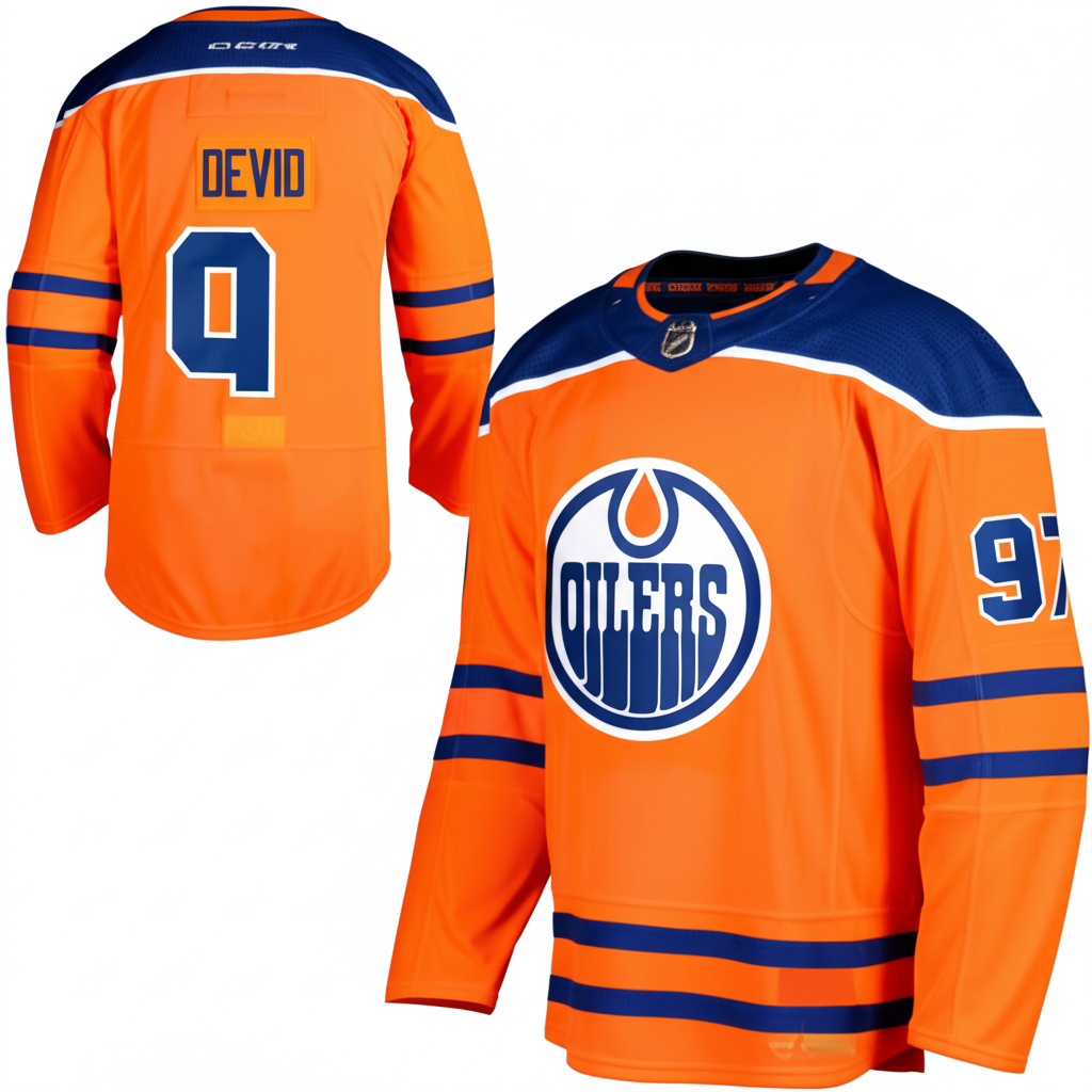 Connor McDavid Edmonton Oilers jersey